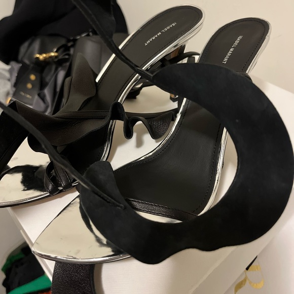 Isabel marant Frill Sandals Heel - Picture 2 of 3